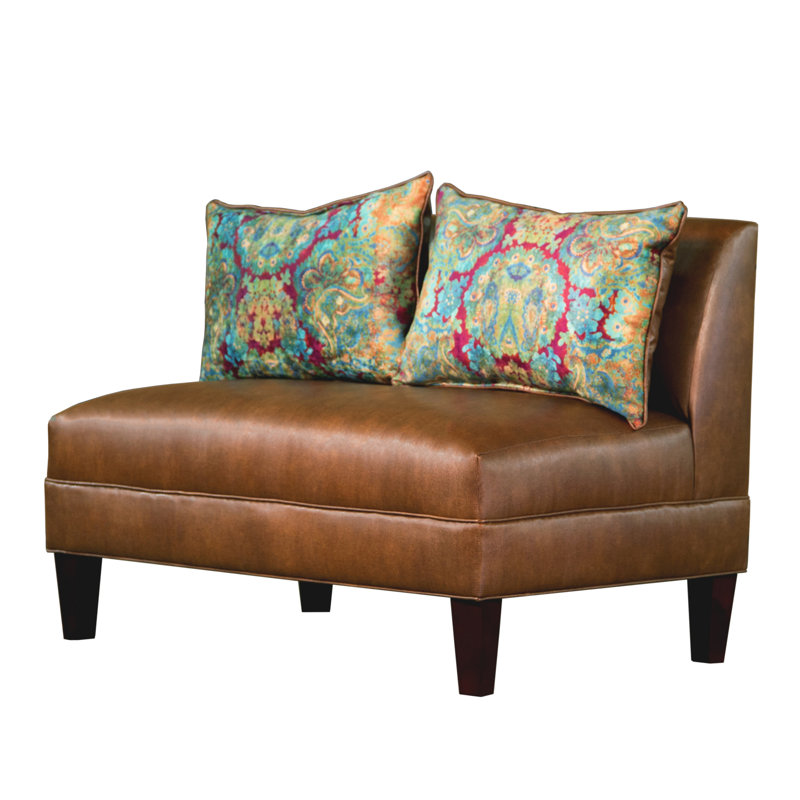 Carolina Accents Briley Tracy Porter Armless Loveseat & Reviews Wayfair