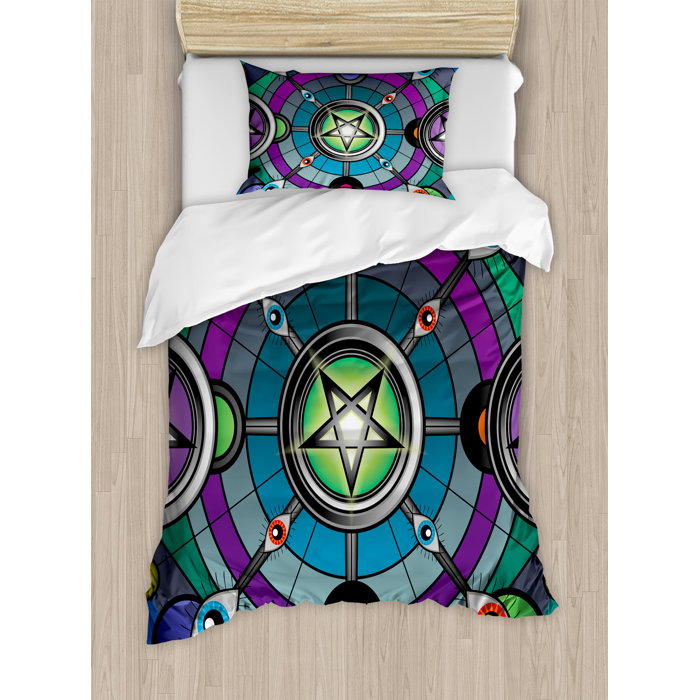 La Random Solar System Soft Bedding Duvet Cover Set Comforter