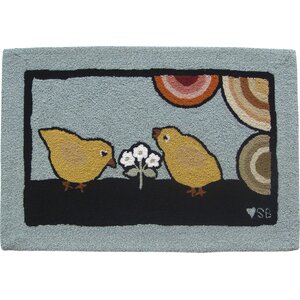 Baby Chicks Area Rug