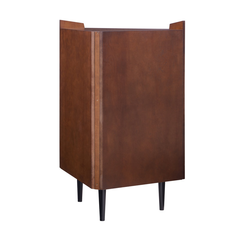 Hester Corner Bar Cabinet Reviews Allmodern Hester Corner Bar Cabinet