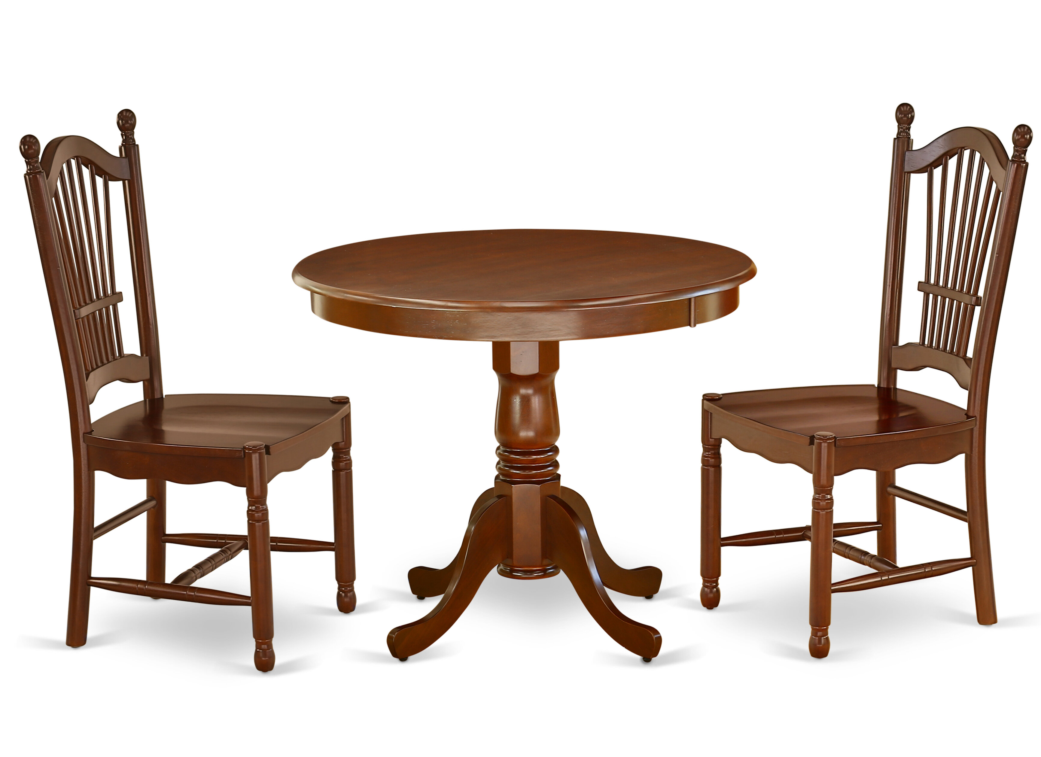 Ebook Descargar Schmeling 3 Piece Solid Wood Dining Set