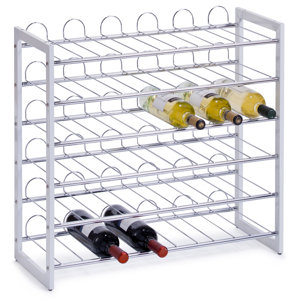 Weinregal Metallic für 36 Fl. von Zeller Present