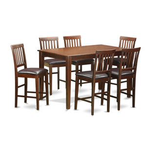 7 Piece Counter Height Dining Set by Wooden Impo..