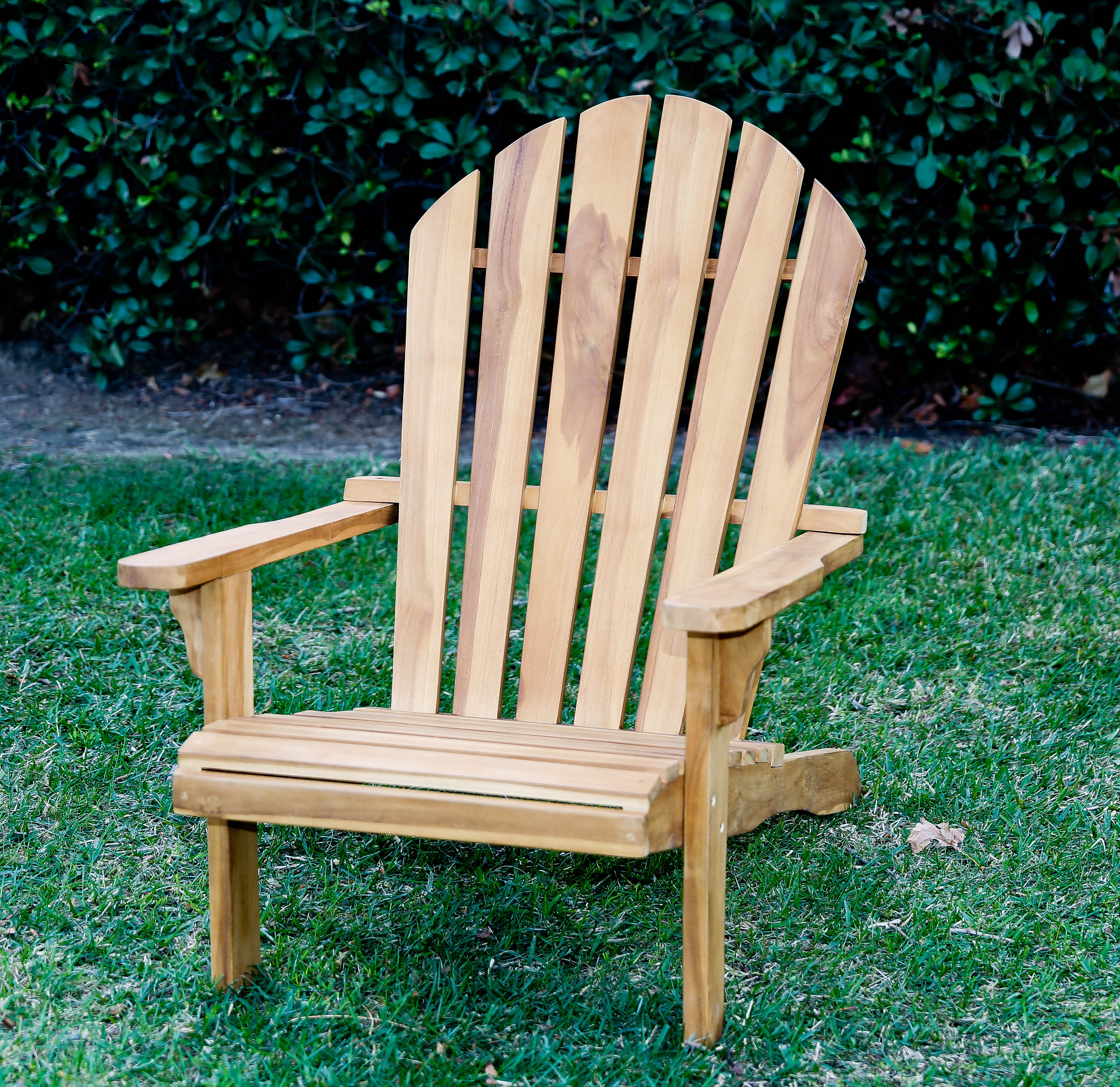 Loon Peak Mercedes Teak Adirondack Chair Wayfair
