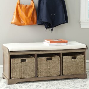 Seminole Wood Storage Bench