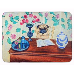 Pug Memory Foam Bath Rug