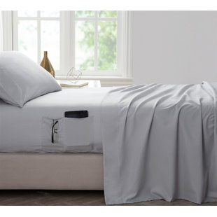 Shallow Pocket Sheets Wayfair Ca Browner Bedside Pocket Sheet Set