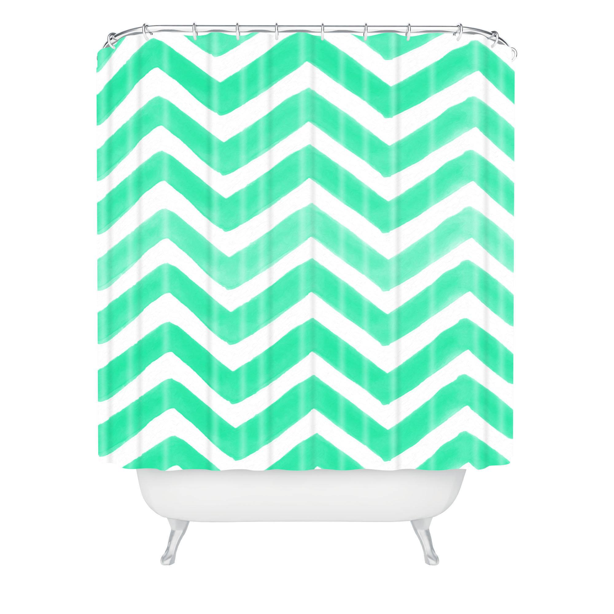 East Urban Home Rebecca Allen The Powder Room Shower Curtain Wayfair