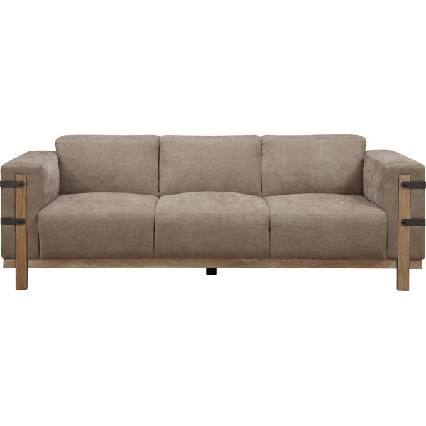 Mistana Straub Rustic Sofa Reviews Wayfair