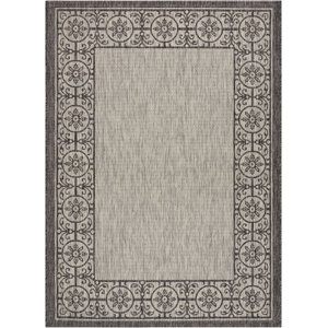 Cochrane Ivory/Charcoal Indoor/Outdoor Area Rug