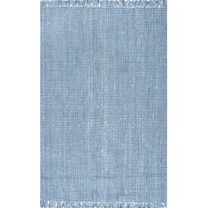 Windom Hand-Woven Blue Area Rug