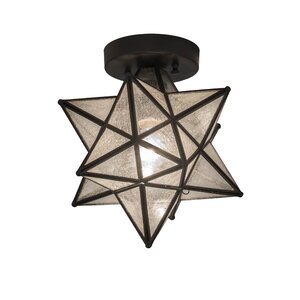 Greenbriar 1-Light Semi Flush Mount