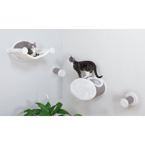 4 Piece Wall-Mounted Cat Lounging Set