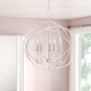 Auberta 5-Light Globe Pendant