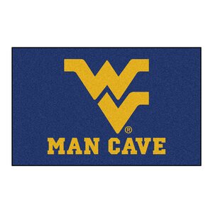 Collegiate NCAA West Virginia University Man Cave Doormat