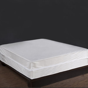 Bed Bug and Dust Mite Control Box Spring Hypoallergenic Waterproof Mattress Protector by Permafresh