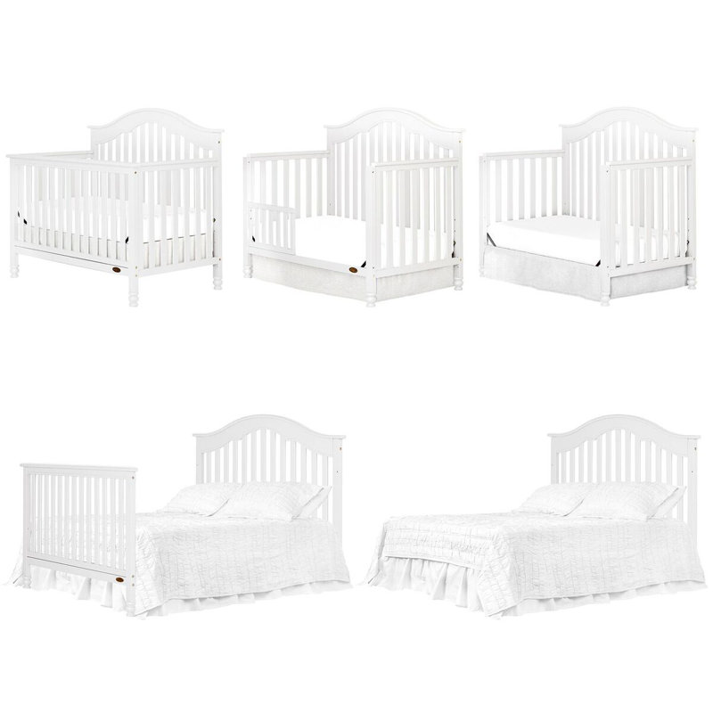 Dream On Me Charlotte 4In1 Convertible Crib & Reviews Wayfair