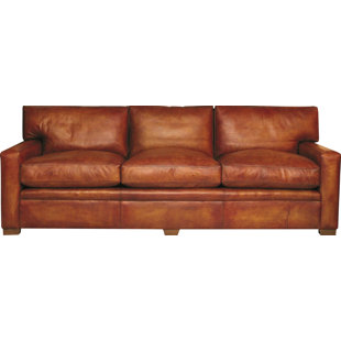 Tan Leather Sofa Wayfair Co Uk Armada Leather 4 Seater Sofa