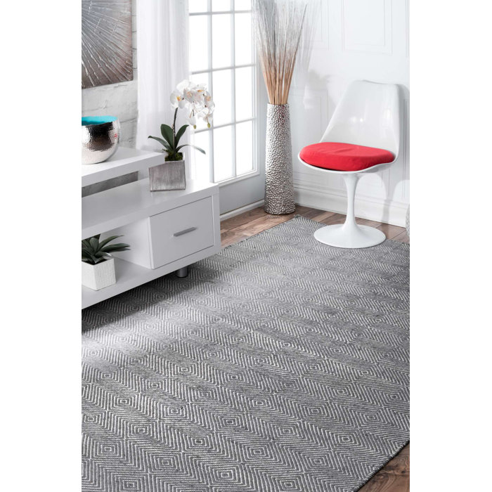 Mercury Row Marcelo Flat Woven Grey Area Rug Reviews Wayfair Ca Marcelo Flat Woven Grey Area Rug