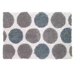 Dotted Circles Shower Bath Rug