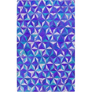 Denver Violet/Aqua Area Rug