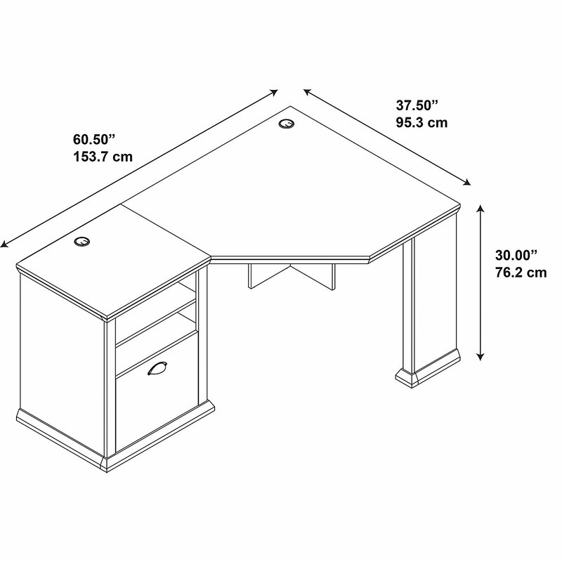 Three Posts Ferrell Corner Desk & Reviews | Wayfair