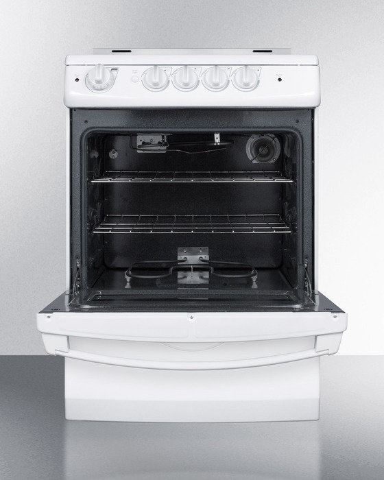 Summit Appliance Summit 24" SlideIn SmoothTop Electric Range