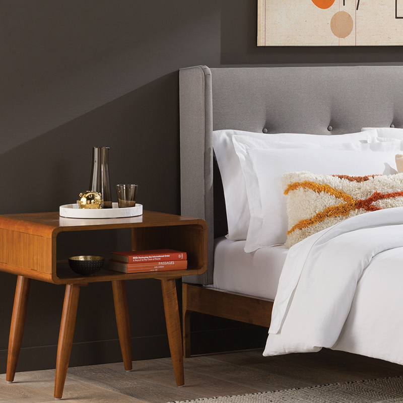Modern Mid Century Bedroom Allmodern Mid Century Nightstands