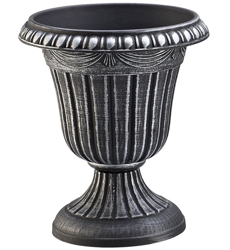 2 Piece Traditional Plastic Urn Planter & Reviews | Joss & Main