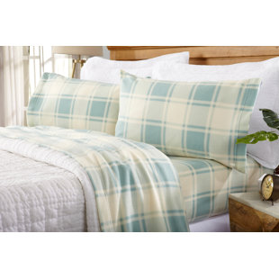flannel plaid sheets youll love wayfair flannel plaid sheets