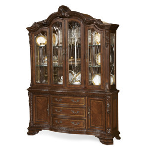 Brussels Lighted China Cabinet by Asto..