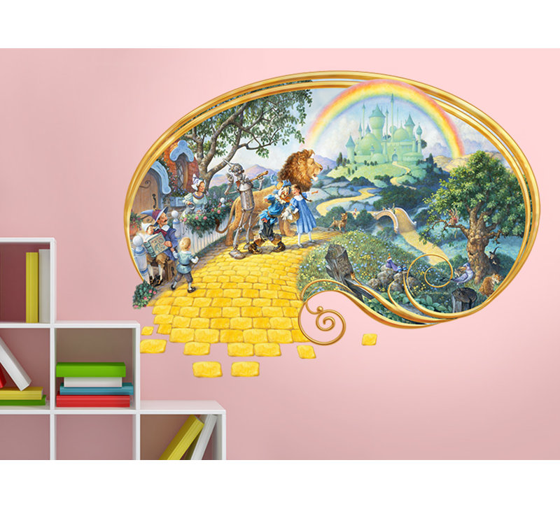 Wall Ah Wizard Of Oz Decal Wayfair Wizard Of Oz Wall Decal