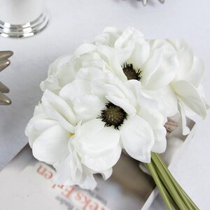 Silk Anemone Floral Arrangement