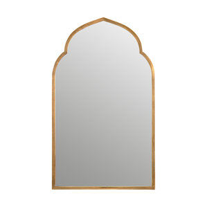Arch Wall Mirror gold wall mirrors you'll love | wayfair Arch Wall Mirror gold wall mirrors you'll love | wayfair