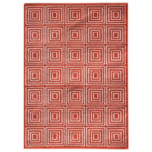 Zahra Orange Indoor/Outdoor Area Rug