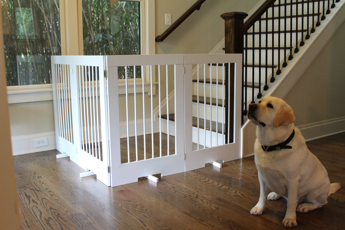 Cardinal Gates 4 Panel Tall Pet Gate & Reviews Wayfair