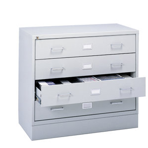 Four-Drawer A/V Microform Storage Cabi..