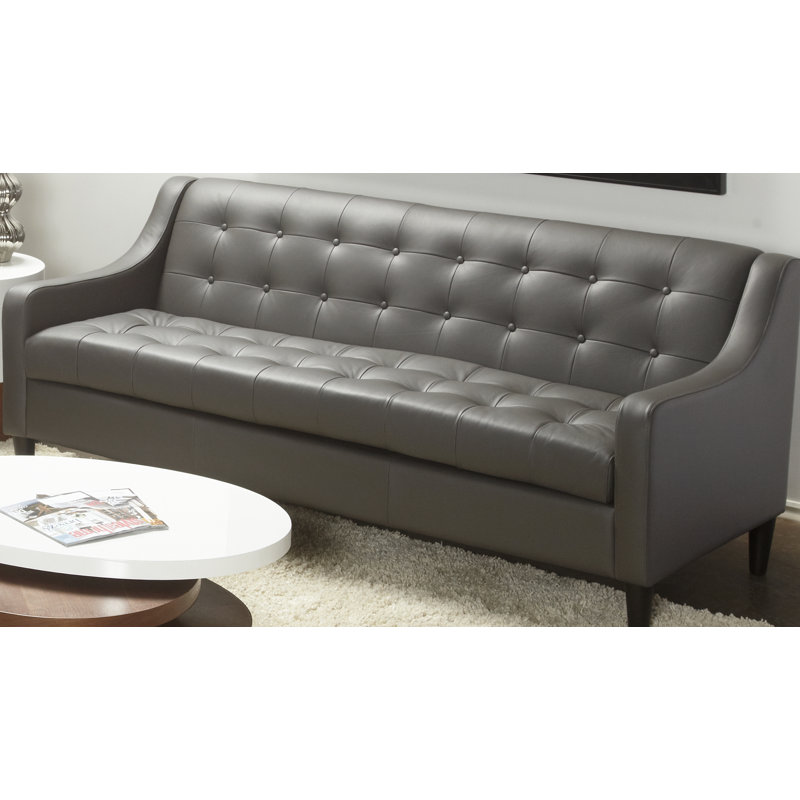 Lind Furniture Cameo Leather Sofa Wayfair Cameo Leather Sofa