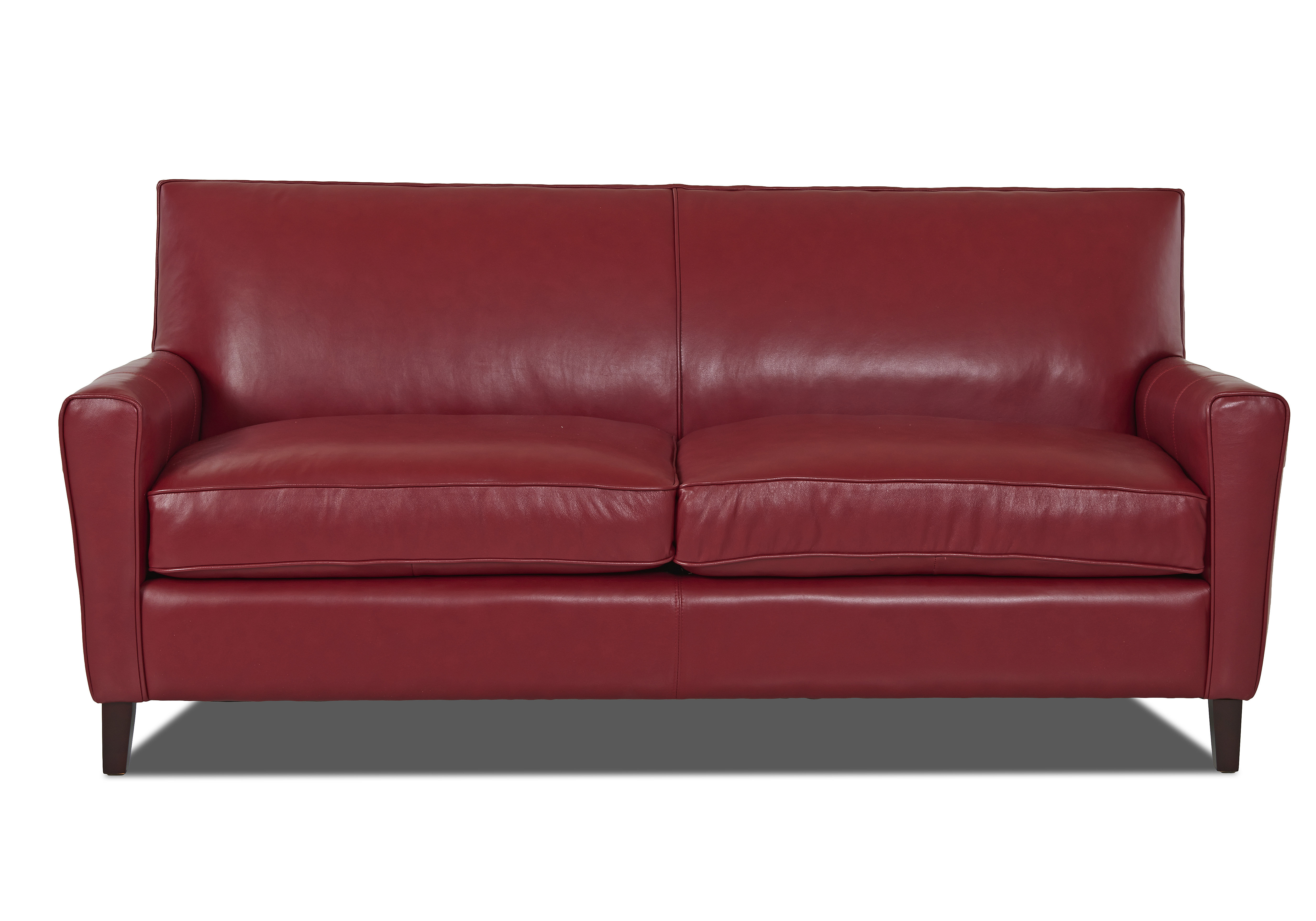Wayfair Custom Upholstery Grayson Leather Sofa Reviews