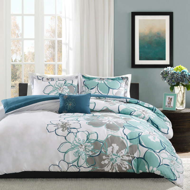 Zipcode Design Aleena Duvet Cover Set Reviews Wayfair Aleena Duvet Cover Set