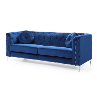 Velvet Sofas You Ll Love Wayfair Quickview