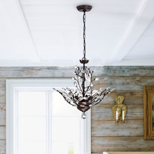Twig Chandelier Wayfair Alijah 4 Light Led Candle Style Chandelier