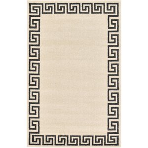 Ellery Beige/Black Area Rug