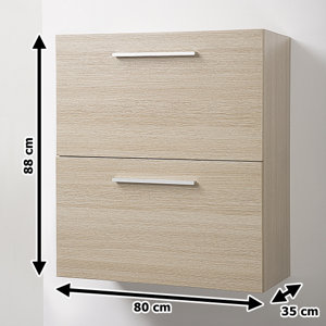 80 x 88 cm Schrank Murcia von Caracella