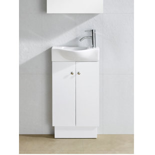 Narrow Depth Bathroom Vanity Wayfair Save