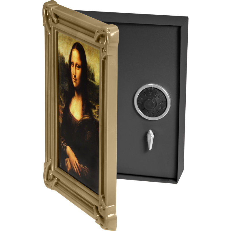 Barska Wall Mount Picture Frame Diversion Safe With Combination Lock Wall Mount Picture Frame Diversion Safe With Combination Lock