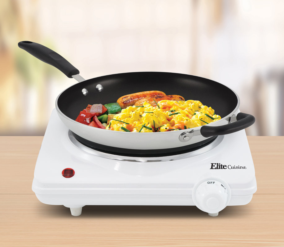 Elite by MaxiMatic Cuisine Cast Electric Hot Plate Coil Burner & Reviews Wayfair