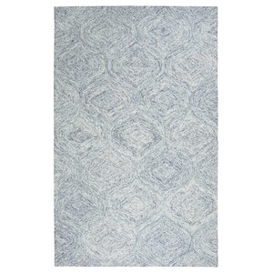 Marsh Hand-Tufted Blue Area Rug