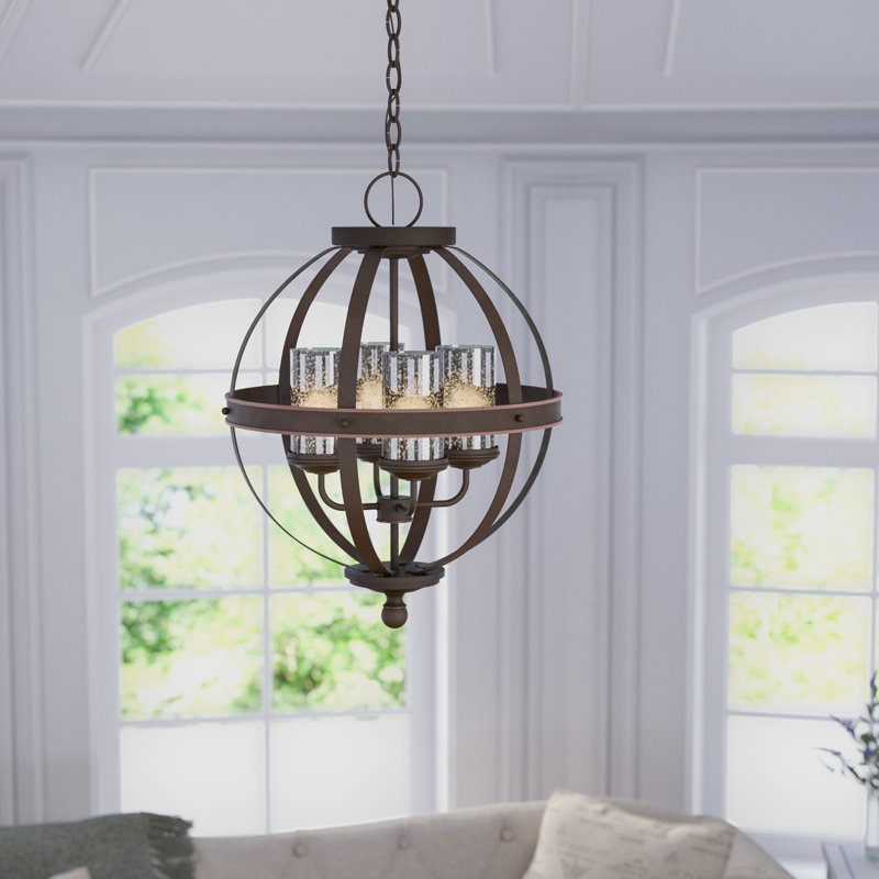 Birch Lane™ Tuscany 4-Light Globe Chandelier & Reviews | Birch Lane Birch Lane™ Tuscany 4-Light Globe Chandelier & Reviews | Birch Lane