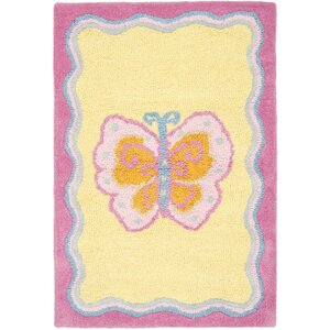 Claro Butterfly Center Area Rug